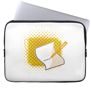 Schrijfbalk Laptop Sleeve