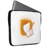 Schrijfbalk Laptop Sleeve (Voorkant Rechts)