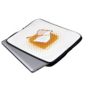 Schrijfbalk Laptop Sleeve (Voorkant onderkant)