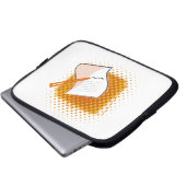 Schrijfbalk Laptop Sleeve (Voorkant onderkant)