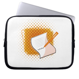 Schrijfbalk Laptop Sleeve