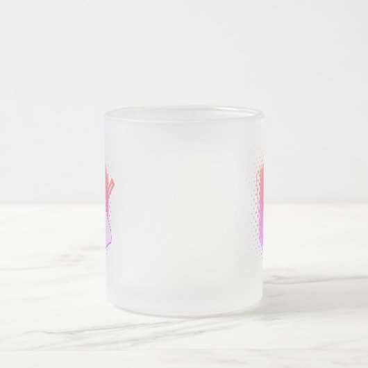 Schrijfbalk Matglas Koffiemok (Center)