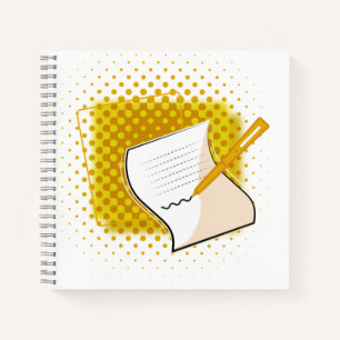 Schrijfbalk Notitieboek