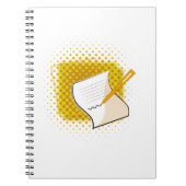 Schrijfbalk Notitieboek (Voorkant)