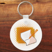 Schrijfbalk Sleutelhanger (Voorkant)