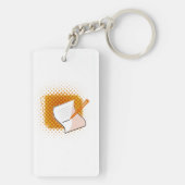 Schrijfbalk Sleutelhanger (achterkant)