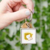 Schrijfbalk Sleutelhanger (Hand)