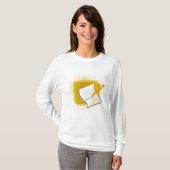 Schrijfbalk T-shirt (Voorkant volledig)