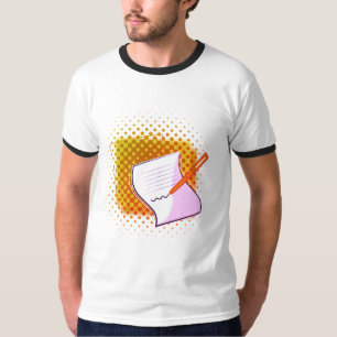 Schrijfbalk T-shirt