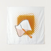 Schrijfbalk Wandkleed (Voorkant (horizontaal))