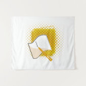 Schrijfbalk Wandkleed (Voorkant (horizontaal))