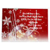 Schrijfbalken van Jezus Groot Cadeauzakje (Achterkant)