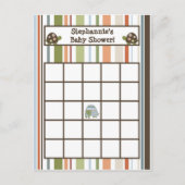 Schrijfbare Bingo Kaart Laguna Beach Turtle Frog P (Voorkant)