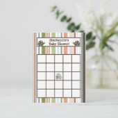 Schrijfbare Bingo Kaart Laguna Beach Turtle Frog P (Staand voorkant)