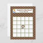 Schrijfbare Bingo Kaart Oerwoud spelen (Voorkant / Achterkant)