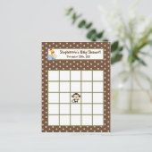 Schrijfbare Bingo Kaart Oerwoud spelen (Staand voorkant)