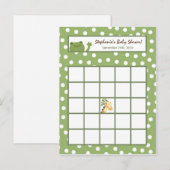 Schrijfbare Bingo Kaart Safari Oerwoud Animals Gre (Voorkant / Achterkant)