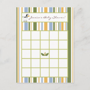 Schrijfbare Bingo Kaart Safari Vrienden