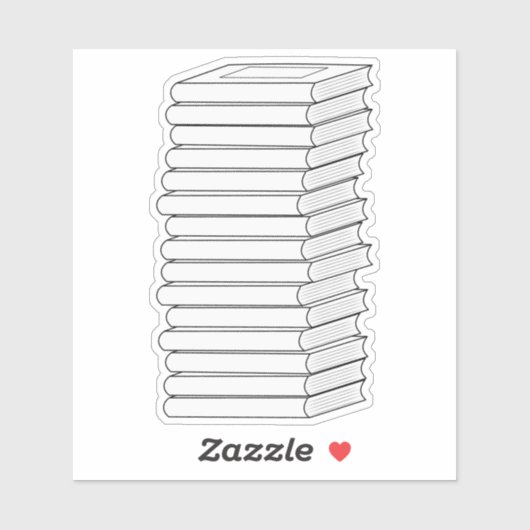 Schrijfbare boek Stack Lezen Log Tracker Labels (Vel)