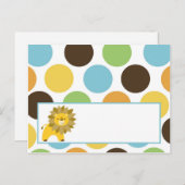 Schrijfbare kaart Oerwoud King Lion Safari Zoo (Voorkant / Achterkant)