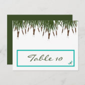 Schrijfbare plaats kaart Cattail/Dragonfly in kleu (Voorkant / Achterkant)