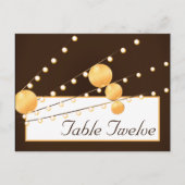 Schrijfbare Plaats Kaart Papieren Lantaarns op Bro (Voorkant)