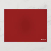 Schrijfbare Plaats Kaart Papieren Lantaarns op Roo (Achterkant)