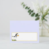 Schrijfbare Plaats Kaart Safari Vrienden (Staand voorkant)