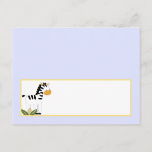 Schrijfbare Plaats Kaart Safari Vrienden