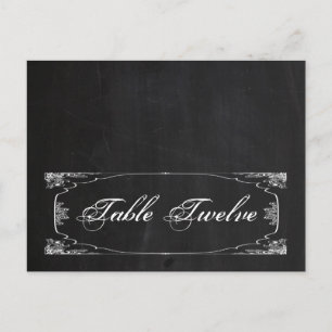 Schrijfbare plaatskaart Matig Chalkboard  Briefkaart