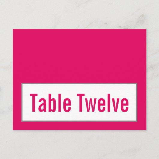 Schrijfbare Place Card Moderne Grijze Damast Kant Briefkaart (Voorkant)