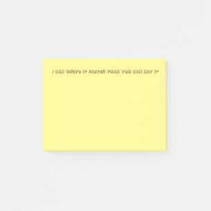 Schrijfbiljetten van de rechter post-it® notes