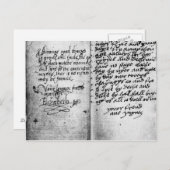 Schrijfblad Briefkaart (Voorkant / Achterkant)