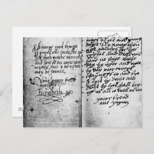 Schrijfblad Briefkaart (Voorkant / Achterkant)