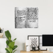 Schrijfblad Poster (Thuiskantoor)