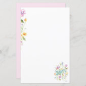 Schrijfblad voor aantekeningen (Voorkant / Achterkant)