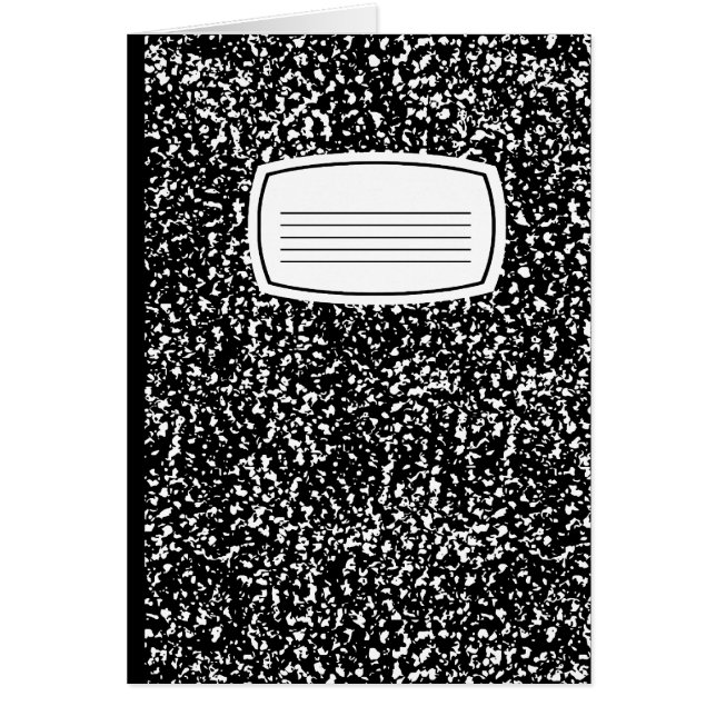 schrijfboek (Voorkant)