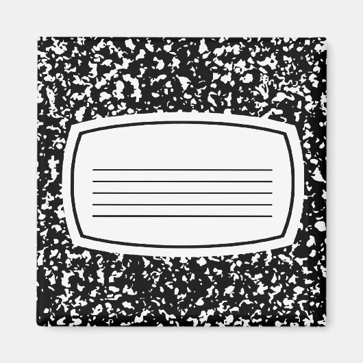 schrijfboek magneet (Voorkant)