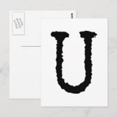 Schrijfbrief U Briefkaart (Voorkant / Achterkant)