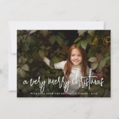 Schrijfbriefing en kerstfeestdag - Foto Feestdagenkaart (Voorkant)