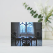 Schrijfbureau in Sudbury Hall Briefkaart (Staand voorkant)