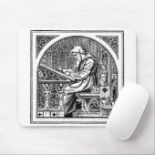 Schrijfbureau mousepad-ontwerp muismat (Met muis)