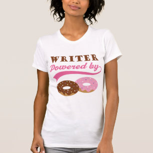 Schrijfcadeau (donuts) t-shirt