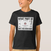 Schrijfcode zodat mijn kat een beter leven kan heb t-shirt (Voorkant)