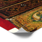 Schrijfdoos of tafelbureau poster (Hoek)