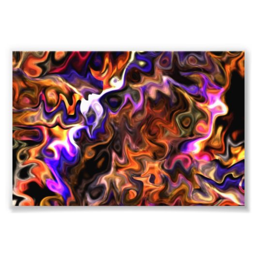 Schrijfdroomtrippy Modern Art 1.9 Foto Afdruk (Voorkant)