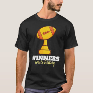 Schrijfgeschiedenis T-Shirt personaliseren Winner