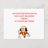 schrijfgrap briefkaart (Voorkant)