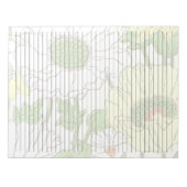 Schrijfgrootte 8,5 x 11-inch college Geleide Gele  Notitieblok (Voorkant)