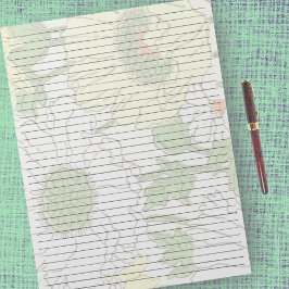 Schrijfgrootte 8,5 x 11-inch college Geleide Gele  Notitieblok